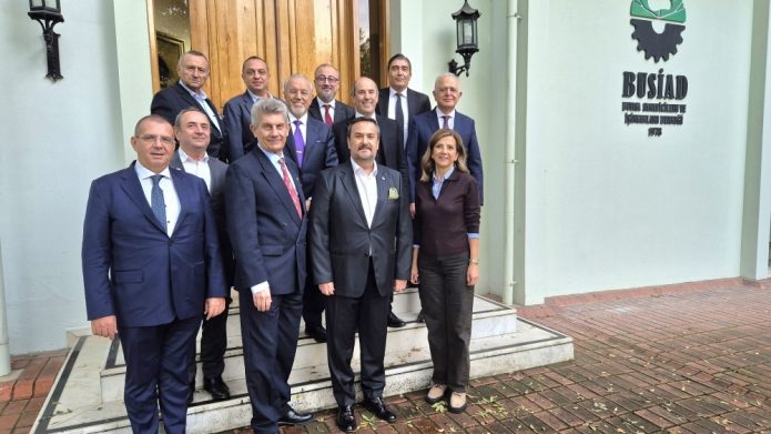 BALKANTÜRK Eğitim Vakfı'ndan BUSİAD'a ziyaret