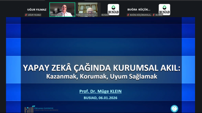 "Yapay zeka doğru kullanılırsa fırsat kontrol edilmediğinde risktir"
