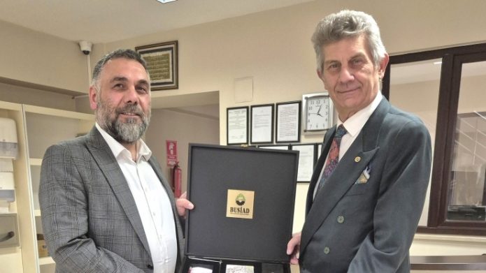 Ömer Annaç'a hoş geldin ziyareti