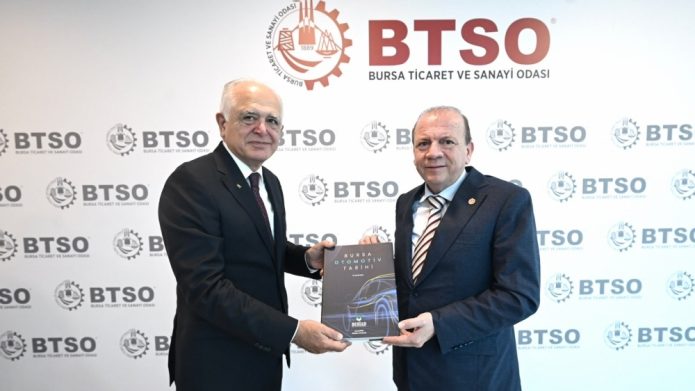 BTSO yönetimine hayırlı olsun ziyareti