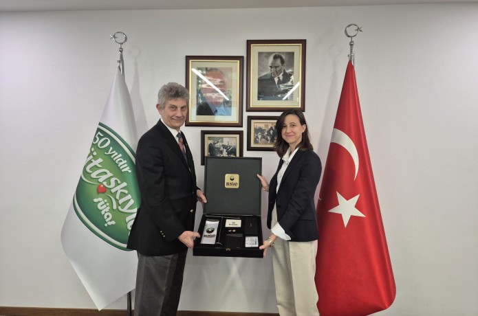 Genç BUSİAD'lı Melis Tezel'e hoş geldin ziyareti
