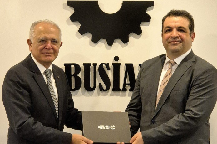 Uludağ Elektrik'ten BUSİAD'a ziyaret.