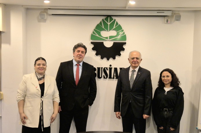 Dünya Gazetesi'den BUSİAD'a ziyaret.