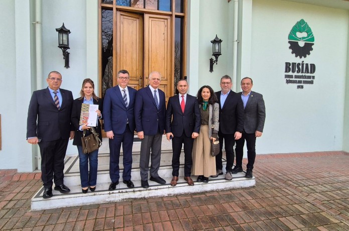 İş Bankası'ndan BUSİAD'a ziyaret