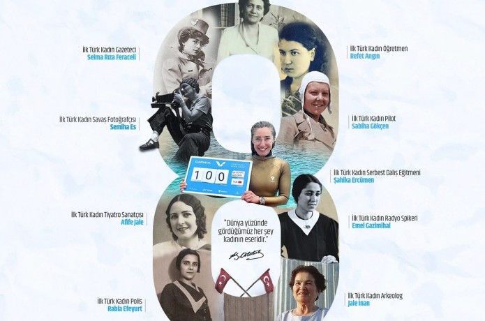 8 MART DÜNYA KADINLAR GÜNÜ KUTLU OLSUN.