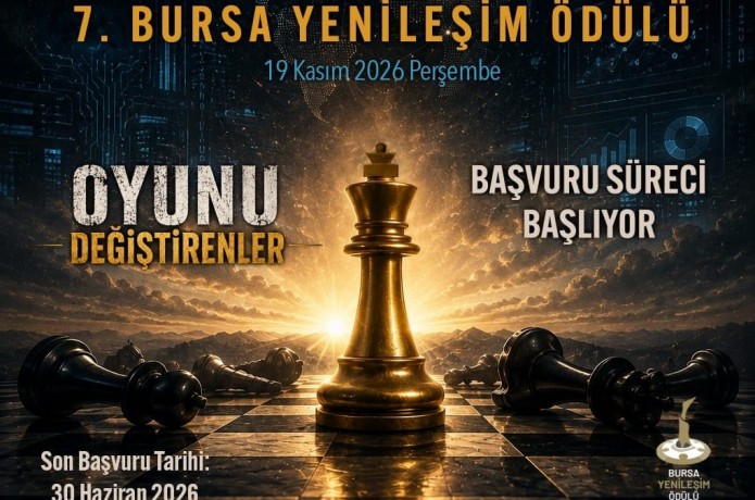 BUSİAD  YENİLEŞİM ÖDÜL SÜRECİNE KATILIMDA SON BAŞVURU TARİHİ 30 HAZİRAN 2026
