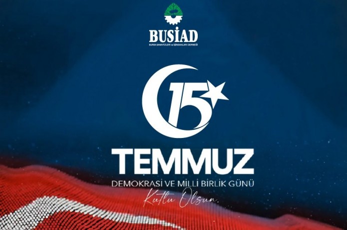 15 Temmuz Demokrasi ve Milli Birlik Günü Kutlu Olsun.