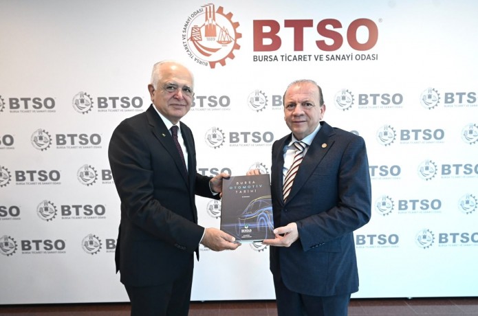 BTSO yönetimine hayırlı olsun ziyareti